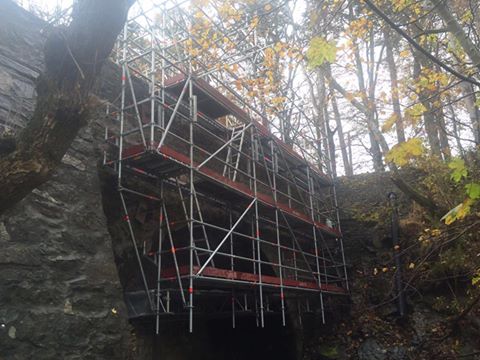 Bridge Access Scaffolding